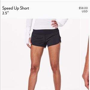 Lulu lemon shorts